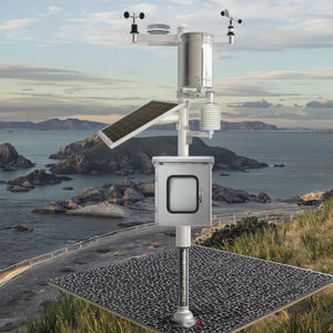 CDQ-T0C professionnel grande Station météo automatisée météorologique alimentation solaire support métallique enregistreur de température OEM - Product Image 1