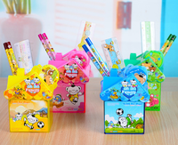Kinderdagcadeau Basisschoolleerling Prijs Penhouder Schrijfwarenset Klein cadeau Kleuterschool Verjaardag Afstudeercadeau