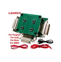 Adaptateur LAUNCH MCU3 pour programmeur IMMO X431 X-PROG3, kit de carte adaptateur MCU 3 pour Mercedes (toutes clés perdues) et lecture ECU TCU