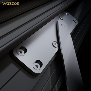 Wazzor wazzor מפעל עיצוב אלומיניום חלון רינג עמיד rcuring נשלפים עם תריס - Product Image 5