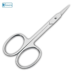 6flowers Cuticle <b>Nail</b> Scissor Stainless Steel Sharp Blade Round Handle Beauty Tools for <b>Nail</b> Care Adults - Product Image 4