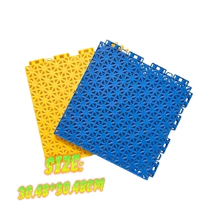 Terrain de sport de 25cm <span class=keywords><strong>pour</strong></span> terrasses domestiques de haute qualité et de grande valeur Revêtement de sol sportif souple à encliqueter Terrain de basket Terrain de tennis - Product Image 5