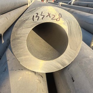 צינור נירוסטה בקוטר גדול 600 מ\\\"מ מסוג Sch40 316 304L, צינור עגול חלק ללא תפרים עם דופן עבה, עבור צינורות גז טבעי, מתוצרת וושי. - Product Image 2