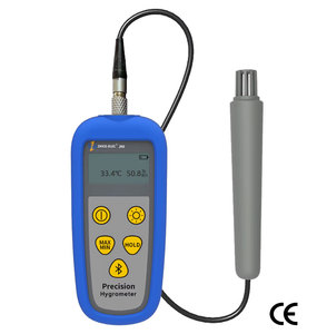 Thermomètre hygromètre numérique compact de qualité industrielle, haute précision, avec enregistrement des données pour salle blanche et CVC - Product Image 1