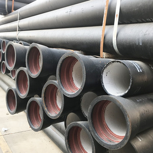 Tuyau en fonte ductile de classe K9 K8 K7 ISO2531 C25 C30 C40 K9 Di Tuyaux ronds en fonte ductile - Product Image 1
