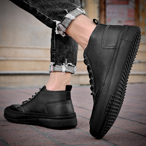 Zapatos Deportivos para Hombre, Transpirables, Nuevos, Casuales, de Cuero, Hechos a Mano - Product Image 6