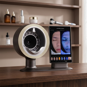Analyseur de peau du visage, miroir LED, utilisation à domicile, salon, spa, caméra d'analyse 3D AI avec 18 points de détection - Product Image 1