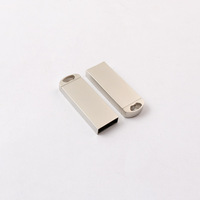 Usine en gros 1GB 2GB 4GB 8GB Argent Métal Clé USB Super Mini Étanche Usb 2.0 Mémoire Pensrive utilisateur