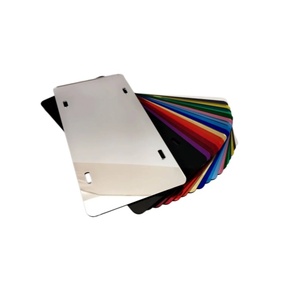 Placas de Matrícula Acrílicas Personalizadas con Corte Láser, Acabado Espejo, para Decoración de Automóviles, Nuevas y Personalizables de Fábrica - Product Image 2