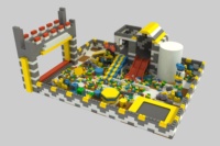 Bloc de construction en plastique BettaplayEnsembles de jeu souples Blocs de construction géants EPP Terrain de jeu