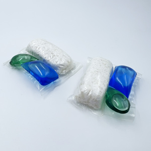 Poudre de capsules de lave-vaisselle de qualité supérieure à nettoyage puissant et détergent à vaisselle à dosettes 2 liquides OEM & ODM - Product Image 4