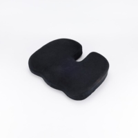Coussin de chaise de bureau en forme de U siège de voiture mousse à mémoire oreiller de soulagement de la sciatique maison voiture bureau oreillers lombaires et coussins de siège