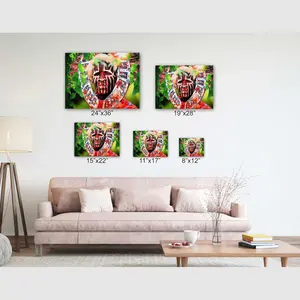African Art African Art Canvas-African Kenyan Warrior Art Canvas Poster/Printing Picture Wall Art Decoration Poster Or Canvas Ready To Hang