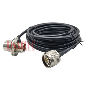 Câble d'antenne à angle droit RG58U Coaxial N mâle N femelle 920MHz GSM <span class=keywords><strong>2G</strong></span> Copper Fiber Jumper for Outdoor Car Communication Cables - Product Image 2