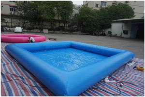 Grande <span class=keywords><strong>piscine</strong></span> gonflable avec toboggan et fosse à balles, parc aquatique en <span class=keywords><strong>PVC</strong></span> personnalisé pour les fêtes d'enfants, location pour événements - Product Image 3