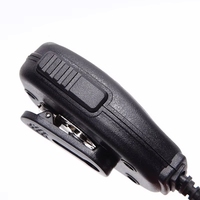 Microphone double bande original Baofeng pour talkie-walkie portable étanche 9R A58 S51 avec fixation épaule