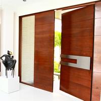 Inserts en verre pour porte d'entrée DAIYA avec design de portes françaises