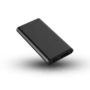 Cartão Q1 Mini Gravador de som de áudio pequeno AI Smart Gravador de voz digital MP3 Player HD Caneta de gravação com redução de ruído