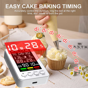 <span class=keywords><strong>2026</strong></span> Yeni Model 5'i 1 Arada Sıcaklık/Nem/Saat Çok Fonksiyonlu İç Mekan Güvenlik Dedektörü IP54 Dereceli LED Ekran - Product Image 5