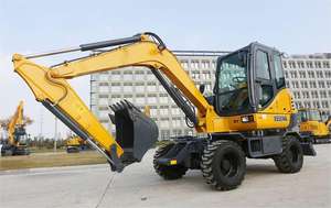 Excavatrice sur pneus de 6 tonnes XE60WA, excavatrice hydraulique sur pneus, prix avantageux en vente flash - Product Image 6