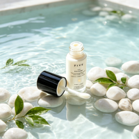 Flacon vide pour gloss à lèvres en verre, impression de logo personnalisée, 5 ml, 8 ml, 10 ml, tube en verre transparent ou givré, emballage cosmétique