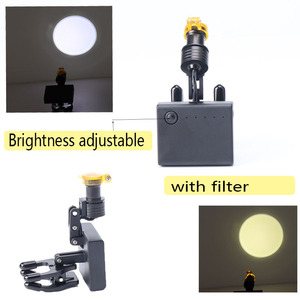 Lámpara LED Dental con Brillo Ajustable, Luz Blanca Fría 5500-7000K, Soporte de Plástico con Clip para Uso Oral, Oído, Nariz y Garganta - Product Image 4