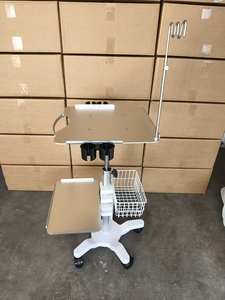 Carro de Ordenador Portátil para Hospital, Estación de Trabajo de Ultrasonido, Altura Ajustable para Hospital y Clínica - Product Image 3