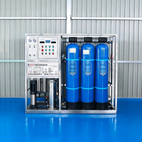 Système de traitement d'eau par osmose inverse industrielle RO 0,5T 1T 2T/H, machine à eau pure pour l'eau potable, pour l'usine de purification de l'eau