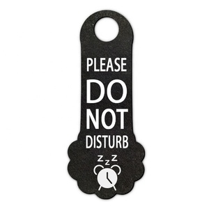 Hotel no molestar puerta tamaño personalizado <span class=keywords><strong>en</strong></span> blanco Suspensión de puerta - Product Image 1