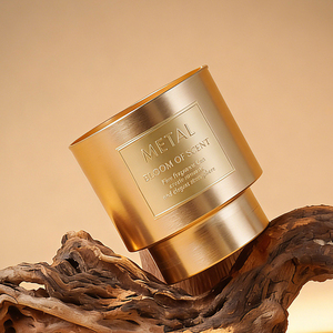 เทียนหอมถั่วเหลืองระดับไฮเอนด์ที่เป็นมิตรกับสิ่งแวดล้อมในถ้วยโลหะ สำหรับตกแต่งบ้านและสร้างบรรยากาศ - Product Image 3