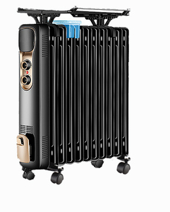 Điện hồng ngoại nóng kim loại bền PTC sưởi ấm Fan dầu-điền tản nhiệt cho hộ gia đình phòng ngủ phòng tắm phòng khách EU 220V - Product Image 1