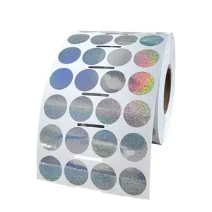 New Product Circular Thermal Label Stickers Cosmetic Boxes Available Instructions For Labels