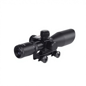 2.5-10x40 Red Green Illuminated Long Range <strong>Scope</strong> with Laser Combo Hunting Tactical Fully Multi-Coated - Product Image 2