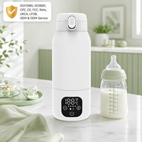Chauffe-lait maternel portable, chauffe-biberon USB rechargeable, chauffe rapide, pour voyage et extérieur, biberon d'alimentation OEM
