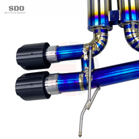 Échappement arrière SDO Titanium Valvetronic pour BMW M2 G87 3.0T 2023+ Silencieux de performance avec soupape électronique et embouts en carbone