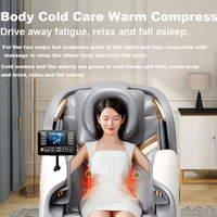 Fauteuil de Massage Ningdecrius 2026 Entièrement Automatique 4D à Gravité Zéro, Massager Corporel Complet Pliant, Fauteuil Inclinable à Gravité Zéro 3D avec Massage Thaï