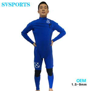 Diseño personalizado suministros de OEM de <span class=keywords><strong>neopreno</strong></span> traje de cuerpo completo hombres surf traje de fabricante - Product Image 1