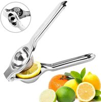 Presse-citron de qualité supérieure, presse-agrumes-Presse-citron vert en acier inoxydable, presse-agrumes au citron-Presse-agrumes ergonomique durable et robuste