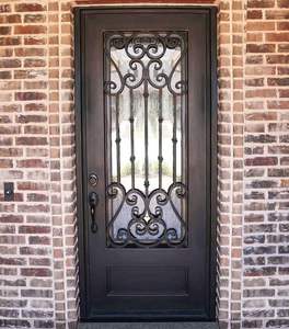 CBMMart Portes <span class=keywords><strong>de</strong></span> <span class=keywords><strong>jardin</strong></span> principales en fer forgé Porte d'entrée <span class=keywords><strong>de</strong></span> villa Porte battante Cour communautaire Porte <span class=keywords><strong>de</strong></span> sécurité en métal à double ouverture - Product Image 3