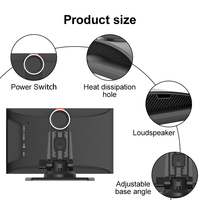 Autoradio Maustor 7 pouces avec CarPlay sans fil, Android Auto, écran tactile IPS, moniteur de voiture portable