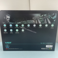 Tondeuse à cheveux professionnelle rechargeable Vgr V-889S2 9000 tr/min en métal pour salon de coiffure pour hommes
