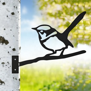 Adornos de Jardín Metálicos de Acero Corten para Exteriores, Esculturas de Ladrillo, Hierro, Bicicleta y Delfín, Venta al por Mayor - Product Image 1