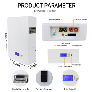 Batteries au lithium fer phosphate rechargeables <span class=keywords><strong>RITANO</strong></span> 15 kW Felicity pour stockage d'énergie solaire photovoltaïque et batterie Lipo4 avec onduleur Deye - Product Image 2
