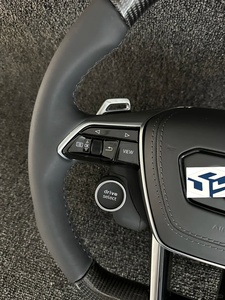 Cuir personnalisé de style RS pour volant pour <span class=keywords><strong>Audi</strong></span> Série <span class=keywords><strong>6</strong></span> - Product Image 2