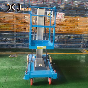 Piattaforma Aerea Mobile Idraulica Monoposto in Alluminio <span class=keywords><strong>per</strong></span> Corridoi Stretti Interni - Product Image 6
