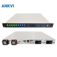 Amplificateur optique EDFA 1550 nm à 4 ports 4*1 dBm 1550 nm pour réseau CATV