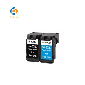 Cartouche d'encre reconditionnée <span class=keywords><strong>compatible</strong></span> avec <span class=keywords><strong>Canon</strong></span> PG545XL <span class=keywords><strong>PG</strong></span> <span class=keywords><strong>545</strong></span> CL-546 <span class=keywords><strong>545</strong></span> CL546 545XL 546XL MG2450 IP28 imprimante à jet d'encre - Product Image 1