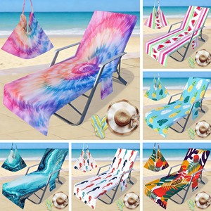 Nautical Anchor <strong>Surf</strong> <strong>Print</strong> Microfiber Beach Lounge Chair Cover With Storage Bag Quick Dry Sunbed Towel Digital <strong>Print</strong> - Product Image 1