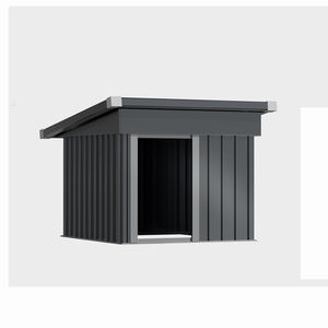 Benutzer definierte Großhandel Fabrik preis Hochwertige Outdoor-Garten Katzen-und Hunde zimmer Zwinger Metall wasserdicht Pet <span class=keywords><strong>House</strong></span> - Product Image 2