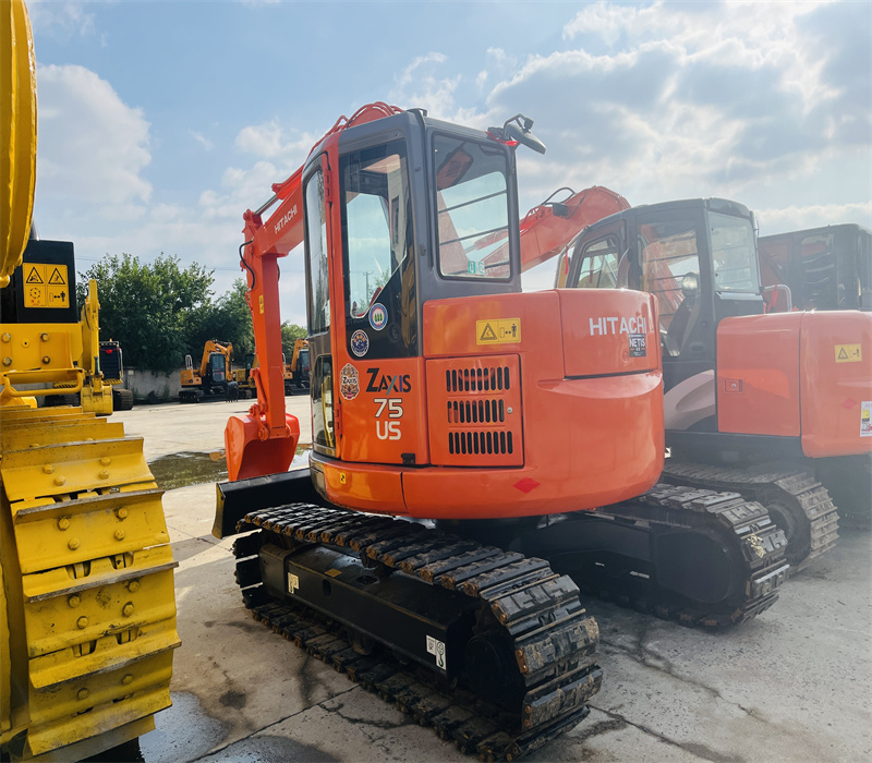 shiho Low Working Hour Used Japan Hitachi Zx75 Zaxis 75us Crawler